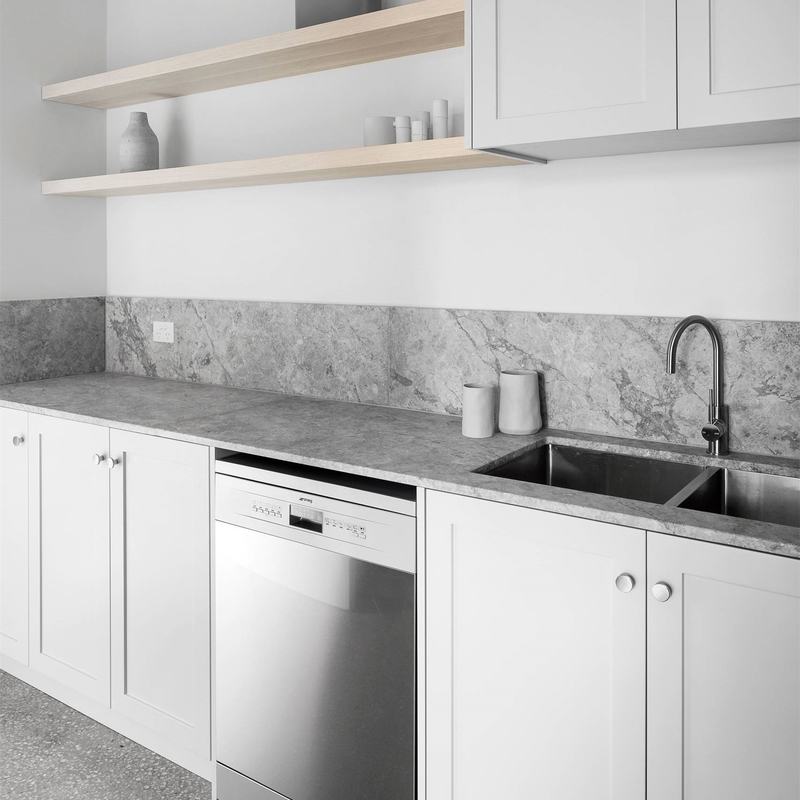 Gabinete de almacenamiento de encargo del lavadero con la luz Gray Shaker Modern Bathroom Vanity del fregadero