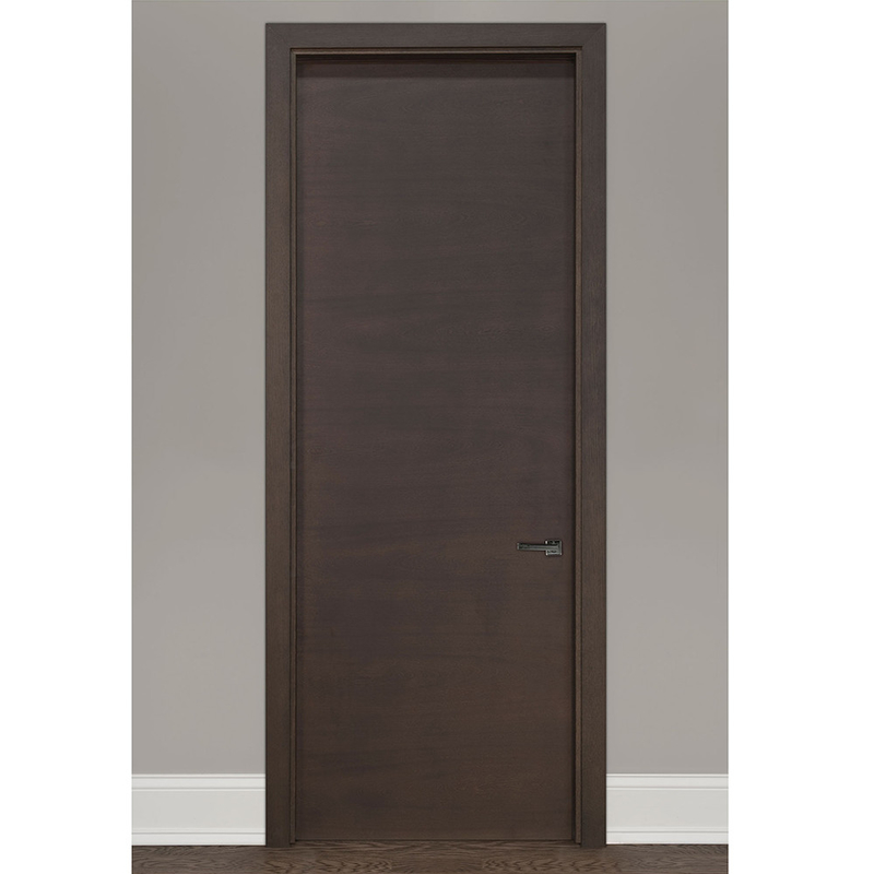 Cerradura beige de Grey Melamine Interior Door With de las puertas del OEM del dormitorio durable de madera interior del panel
