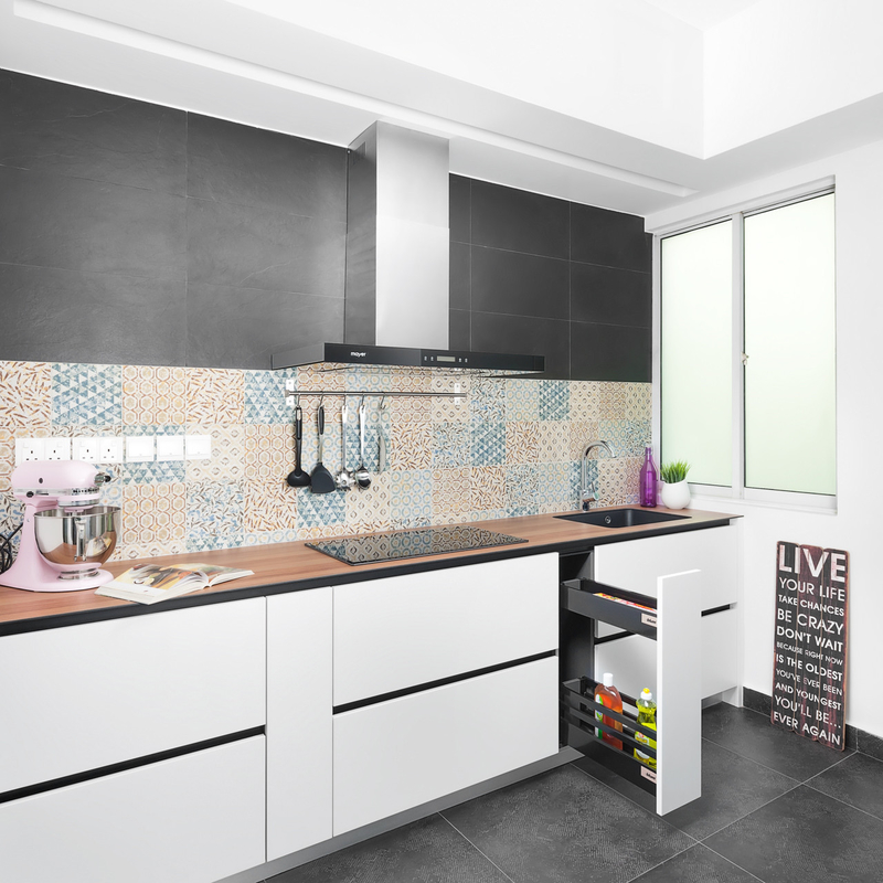 Las nuevas llegadas L forman armarios de cocina de la pared del PVC de Mini Kitchen Cabinet Wooden a los pequeños para el apartamento
